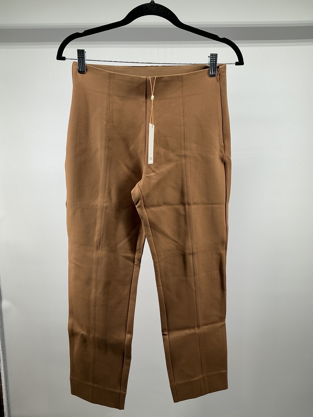 Ultra-Stretch Ponte Pintuck Ankle Pants - 25"